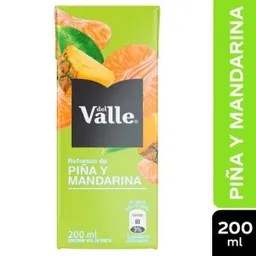 Jugo Del Valle Caja Piña Mandarina 200ml