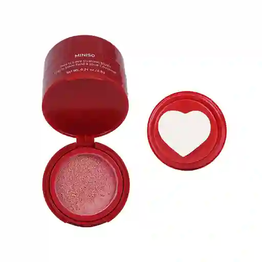 Rubor Con Aplicador de Esponja This is Love 03 Miniso