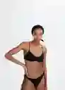 Top Bikini Simos Negro Talla S Mujer Mango