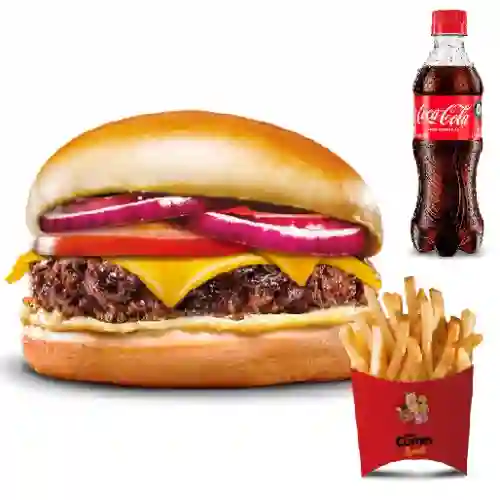 1/2 Libra + Coca-cola Original 400 ml