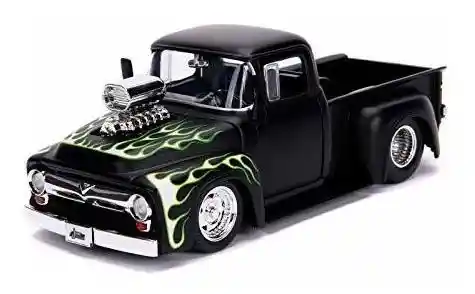 Ford F100 1956 Juguete Coleccionable F100 1956 Negra