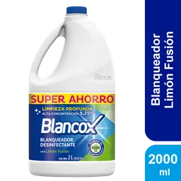 Blancox Blanqueador Desinfectante Limón Fusión