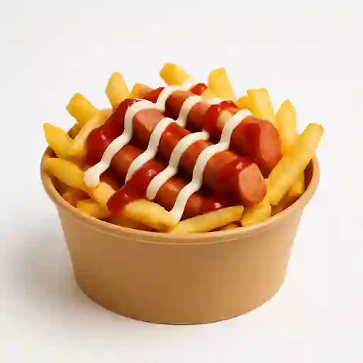 Salchipapas Sencillas