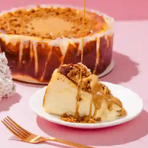 Tarta Vasca de Lotus Biscoff 12-16 Porc