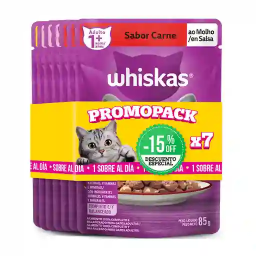 Whiskas Pack Alimento Para Gato
