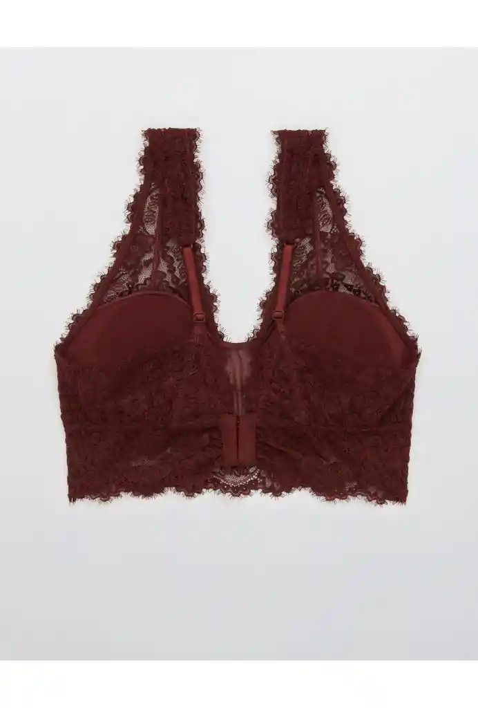 Bralette Rojo Talla Medium Aerie American Eagle