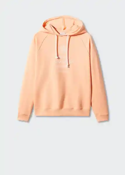 Buzo de Sudadera Pista Coral Talla XL Hombre Mango