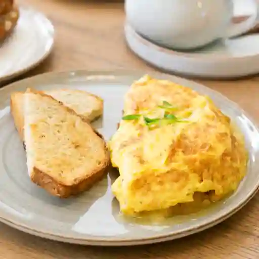 Omelet de salmon
