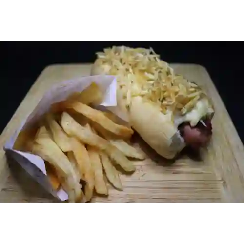 Combo Perro Clásico + Papas Fritas