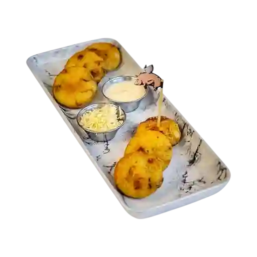 Arepitas de Chicharrón y Queso