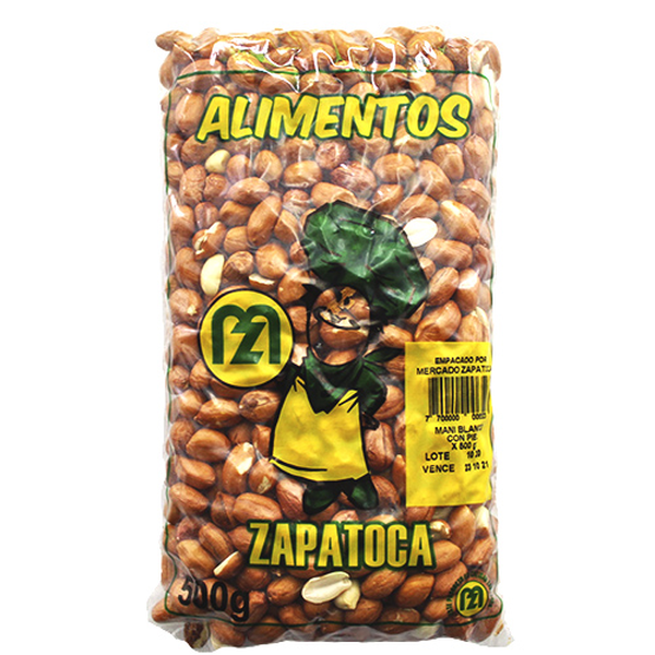 Zapatoca Maní Blanco 500 g