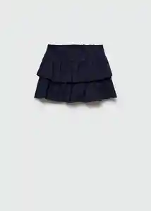 Falda Sindy Navy Talla 08 Niñas Mango