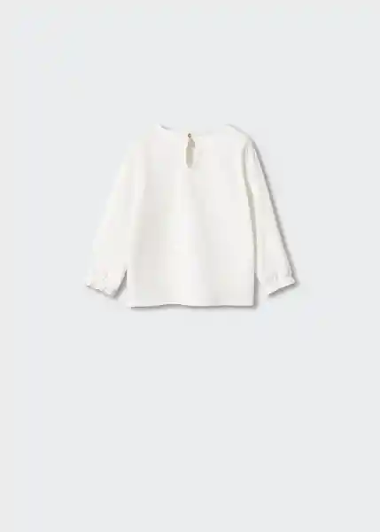 Camiseta Bloom Offwhite Talla 69 Niñas Mango