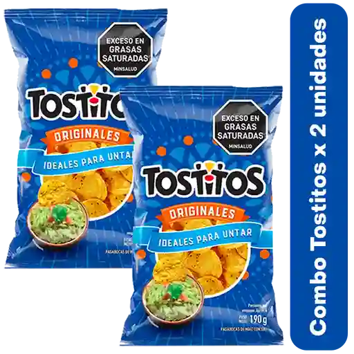 2 x Tostitos Snack Original Natural