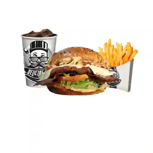 Hamburguesa Completa Combo