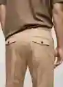 Pantalón Mayol Beige Talla 40 Hombre Mango