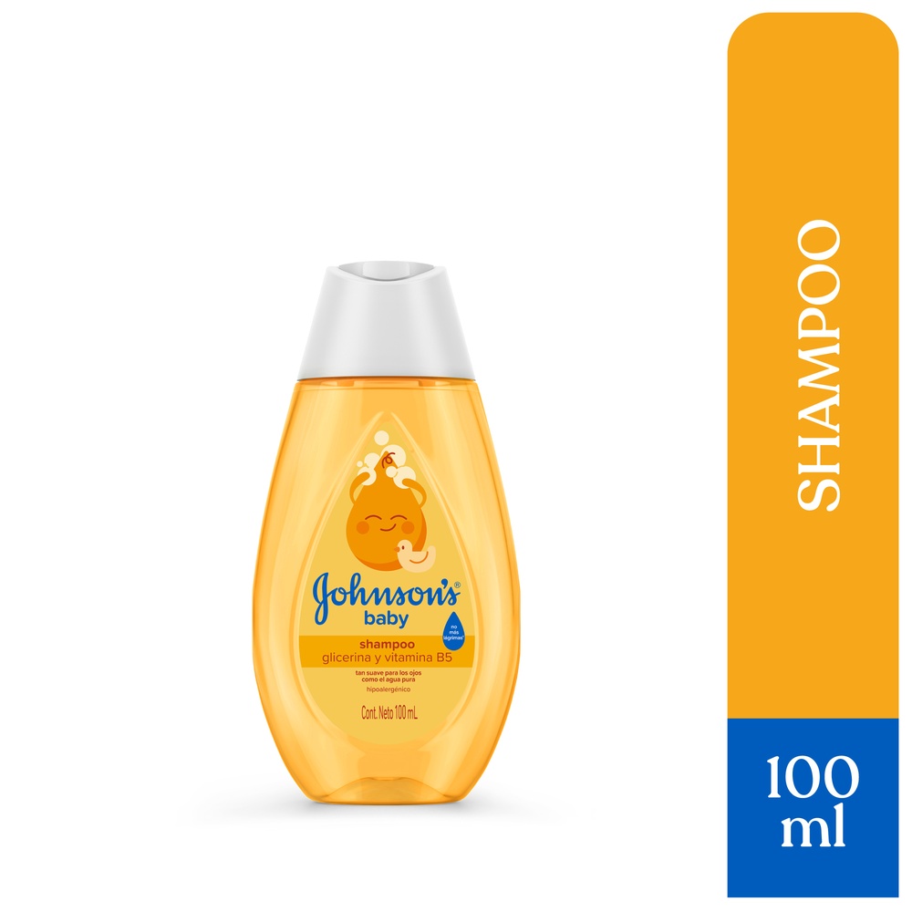 Shampoo Bebé JOHNSON'S Original 100 ML