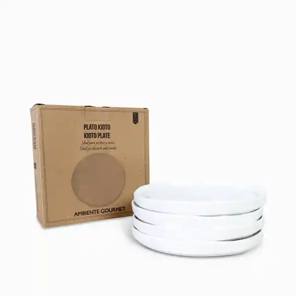 Set Plato Kioto 17.7 cm Ambiente Gourmet