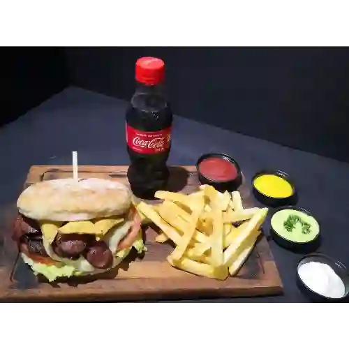 Combo Hamburguesa Mexicana