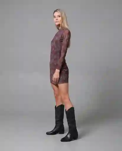 Vestido Mujer Café Talla M 272G000 Rifle