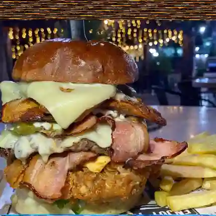 Hamburguesa todo terreno