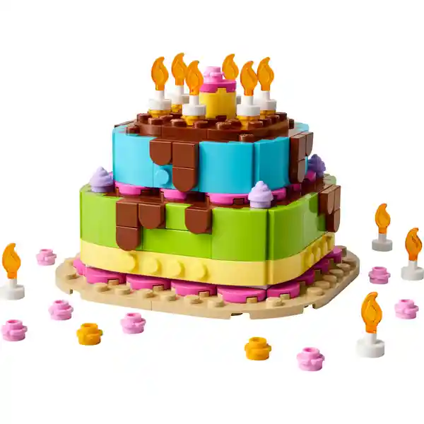 Set Construcción Pastel de Fiesta de Cumpleaños Lego