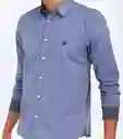 Unser Camisa Azul Talla L 823784