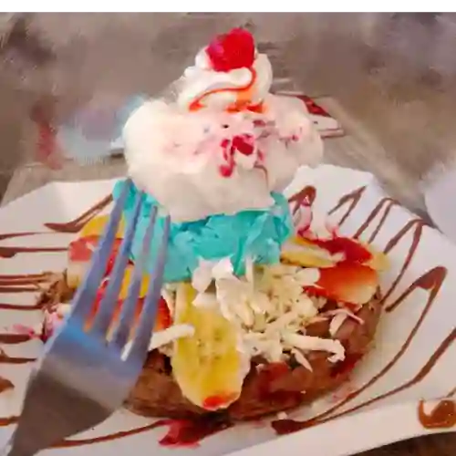 Waffle Frutos Del Bosque