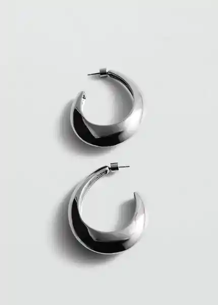 Pendientes Celia Plata Talla 99 Mujer Mango