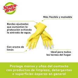 Scotch Brite Guante Multiuso Afelpado Talla L