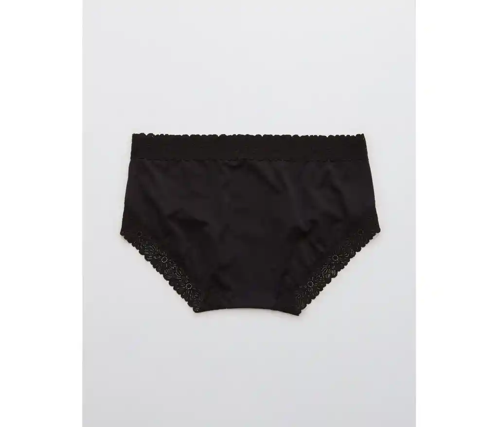 Panti Negro Talla Large Aerie American Eagle