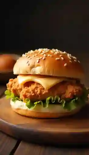 Hamburguesa Tradicional Pollo