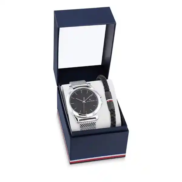 Reloj Hombre Gift Set Plateado 2770158 Tommy Hilfiger