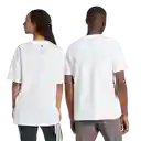 Adidas Camiseta L Drink Manga Corta Hombre Blanco Talla S