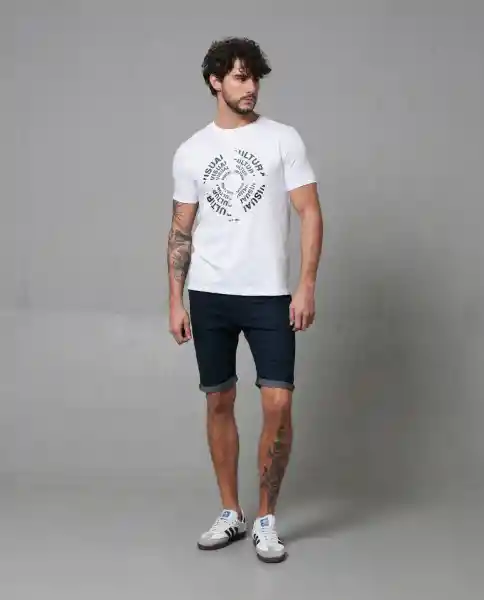 Camiseta Hombre Crudo L 102G111_CRU110605 Rifle