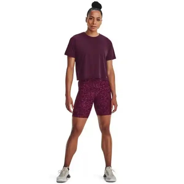 Under Armour Short Meridian Jacquard Mujer Morado LG 1381007-635