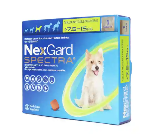 Nexgard Antipulgas para Perro Spectra
