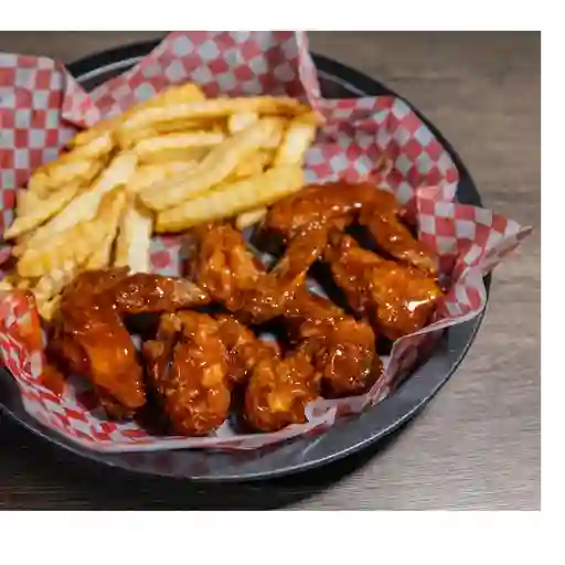 Combo 1 de alitas bbq