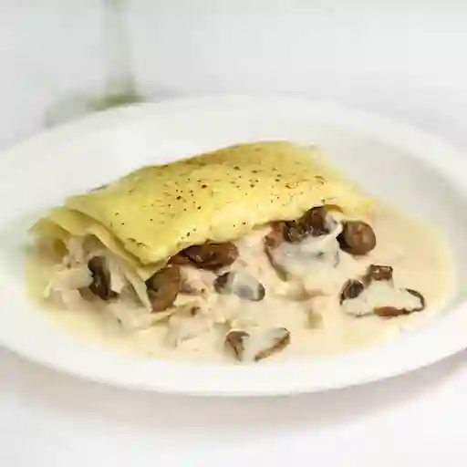 Pollo y champiñones (mediana 450 gr)