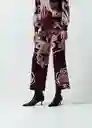 Pantalón Mujer Morado Sombrío Ultra Oscuro T M 532G076 Naf Naf