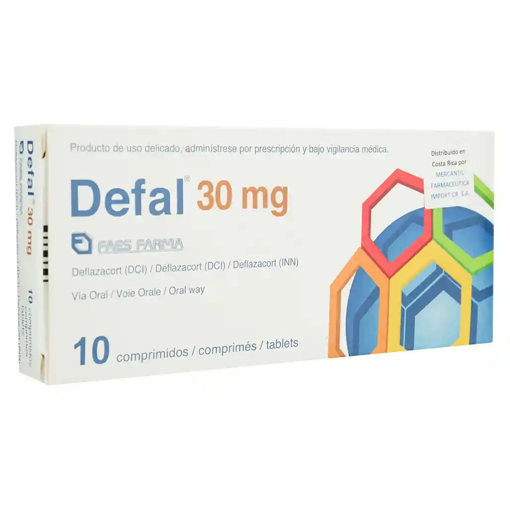 Defal Faes Farma 30 Mg 10 Comprimidos A M 36717