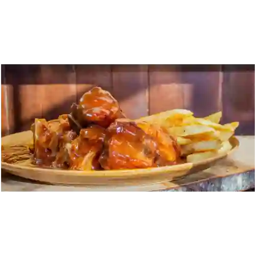 Costillas BBQ 500 gr la Burgueria