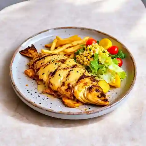 Truchaa A La Plancha Gratinada