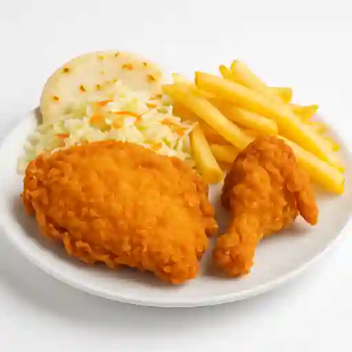 Combo Apanado Pechuga y Ala