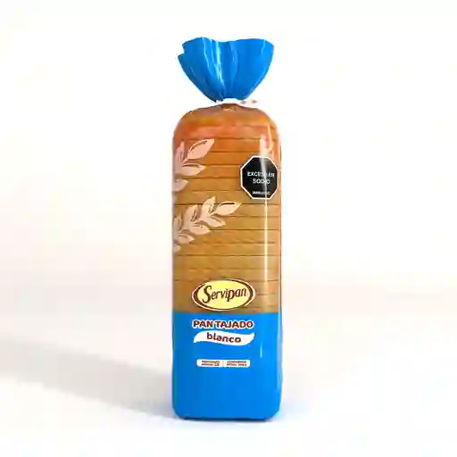 Servipan Pan Tajado Blanco