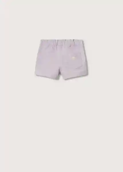 Short Milan Malva Talla 70 Niñas Mango