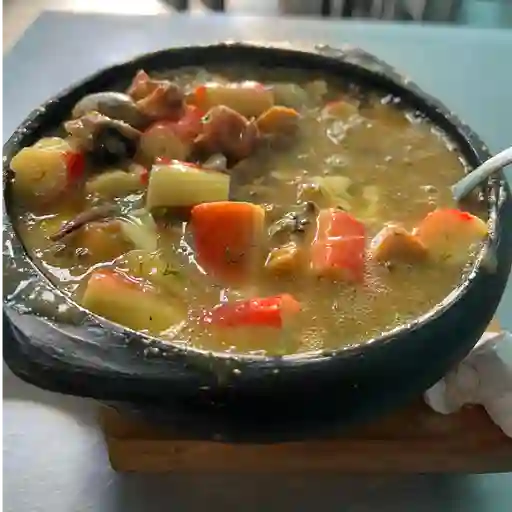Cazuela de mariscos