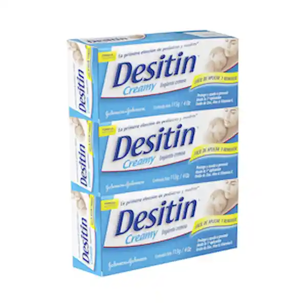 Crema Bebé DESITIN® Creamy 3PACK x 339 GR