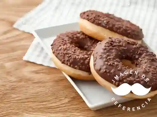 Donas con Ganache de Chocolate