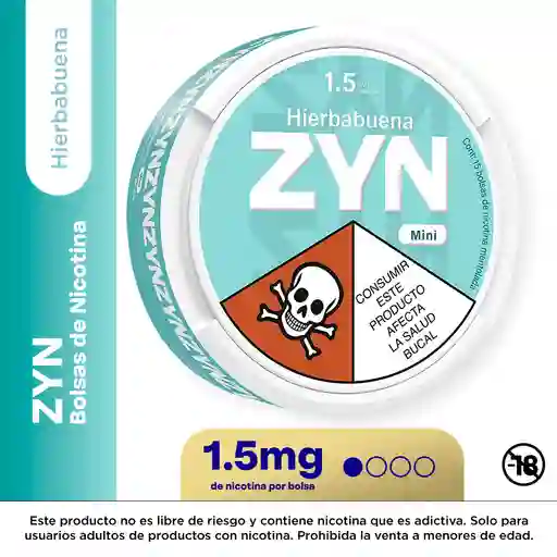 Zyn Hierbabuena 1.5 mg